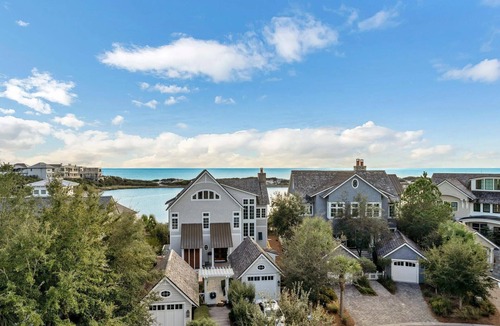 WaterSound Beach House | Luxurious Watersound Escape Gulf Views, Pool, Grill, & Bikes Included!