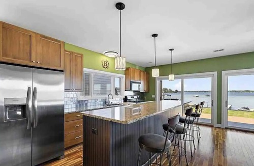 Keego Harbor House | Luxury Waterfront Oasis on Serene Cass Lake