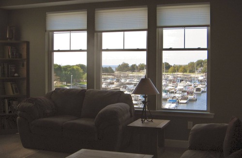 Ludington Condo | Marina Sunset - Luxury Family Condo