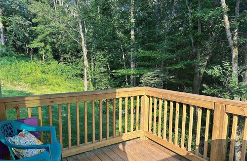 Wildwood Cabin | Mountain View - Private Deck - Biking - Hiking - Hang gliding - 15 mins to Chattanooga - Pets