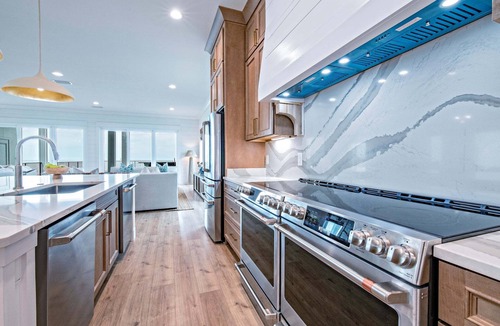 Southpointe House | New Luxury 8 bedroom Beachfront House, Sandy Crax Middle, with Private Pool. Prickett Properties
