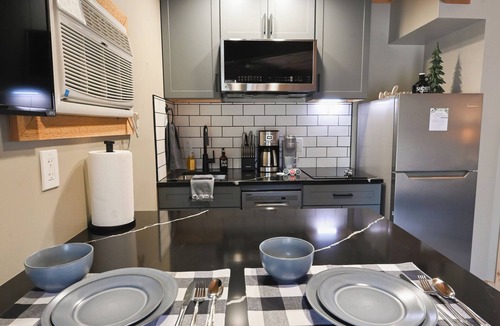 Mancelona Condo | NEW Renovated Kitchen! Upscale throughout. 1 bedroom KING bed. sleeps 2 WIFI