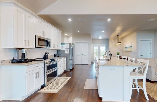 Surf Side Shores House | Newly-Built Coastal Oasis with Ocean Views, Deck, Central AC, & WiFi