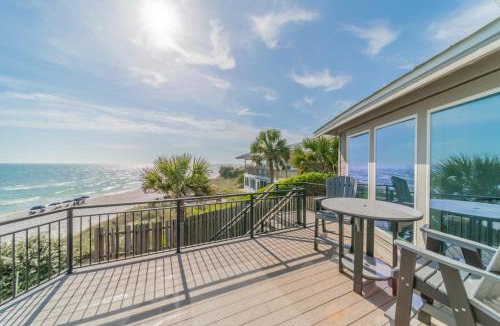 Inlet Beach House | Nifty Shades of Gray l Beachfront and panoramic Views l Fire pit beachside l 4 Bikes