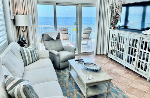 Gulf Shores Condo | No Host Fees, Huge Beachfront Pool, 17th Floor East Corner Unit with 2 Balconies