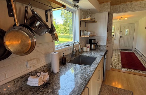 Laurium House | NORTHERN LIGHTS on Lake Superior! Large coastal farmhouse with gorgeous beach.