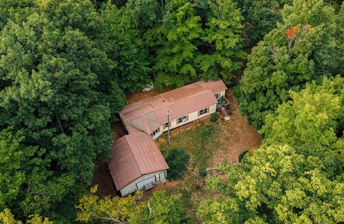 Carp Lake House | Northern Michigan Woodland Retreat Near Mackinac Island, Sleeps 8