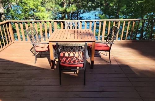 Florence Cabin | Northern Wisconsin Waterfront Cabin Lake Ellwood Spread Eagle WI