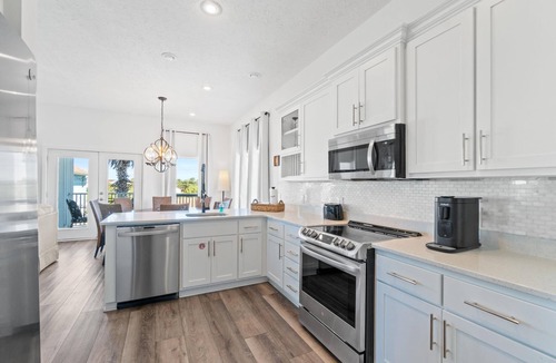 Laguna Beach House | PCB Pet-Friendly 5BR, 145 Steps to the Gulf: Hot Tub, Splash Pad, Sleeps 18