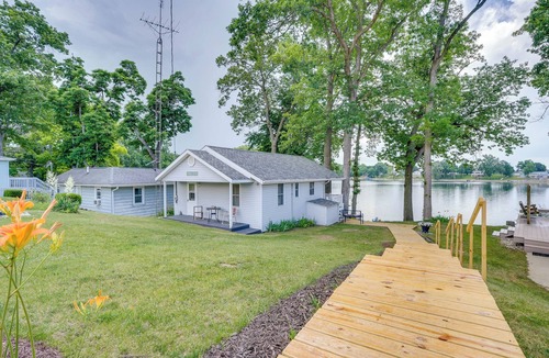 Bronson House | Peaceful Retreat on Gilead Lake w/Grill!
