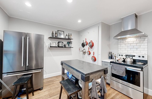 Plymouth House | Peaceful, spacious retreat with enviable location, firepit, yard