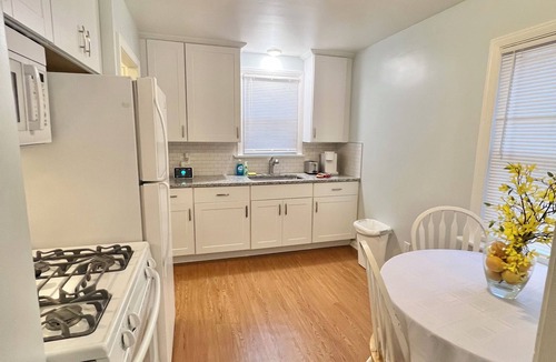 Harper Woods House | Perfect 3-bedroom Comfy Cozy home with AC, & Sun Porch in charming Harper Woods.