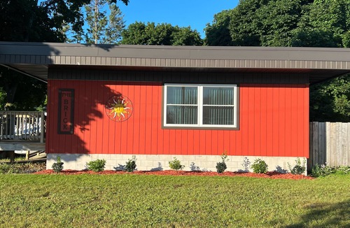 Munising House | Perfect location for a Pictured Rocks adventure. Snowmobiles & trailers welcome.