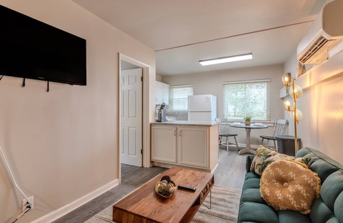Five Points South Condo | Perfect Location | Vulcan’s Hideout B4 | King Bed