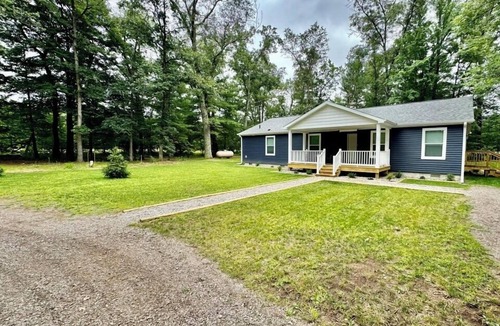 Wellston House | Pine River Ranch-17 Acre Outdoor Paradise in the heart of the Manistee Forest
