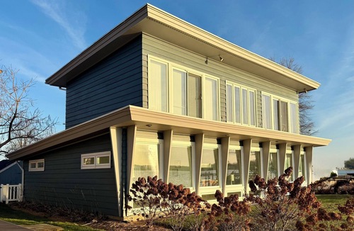 Enchanted Hills House | Premier Lake Wawasee Lakefront Home - Private Dock & Sandy Bottom
