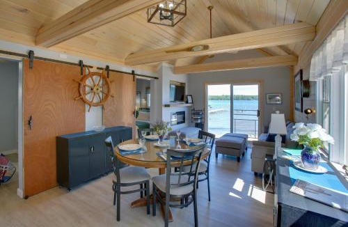 Maple City House | Private Beach & Dock: Little Traverse Lake Cottage