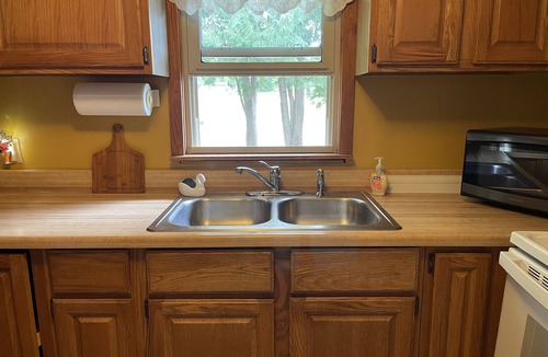 Rumely House | Private Cedar Retreat Secluded Yard Near Pictured Rocks & Munising