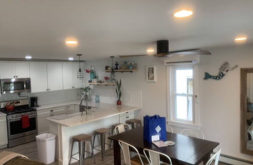 Beulah House | Private Crystal Lake Beach, walk downtown Beulah! Biweekly & ￼monthly discounts.