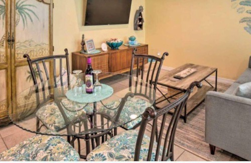 Pensacola Apartment | Private Hot Tub and Stock Tank Pool!! Perfect for 2! 8 mi to Johnson Beach