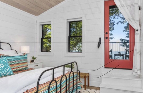Mears House | Private Lake Michigan Retreat | Unforgettable Sunsets | 3 Bedroom | 3 Bath