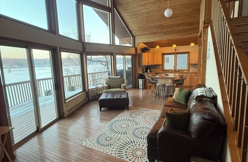 Delton Ski Chalet | Pure Michigan Lake Chalet – Stunning 4-Season Escape