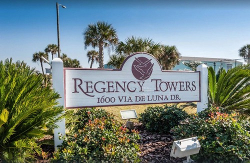 Pensacola Beach Condo | Regency Towers 703 West Tower large balcony- It’s Time to Book your Vacation!