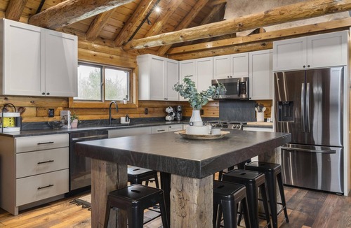 Germfask Cabin | Renovated Cabin on Big Manistique Lake, Access to Trails Nearby!