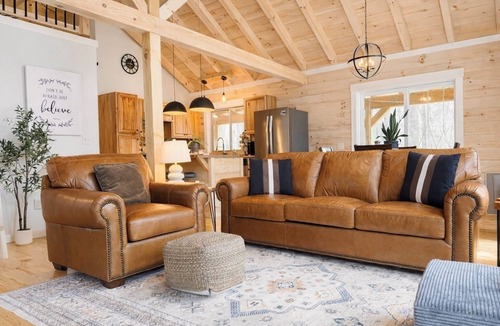 Altamont Cabin | Restful Haven - Hot Tub at Secluded Modern Cabin | Private Trails
