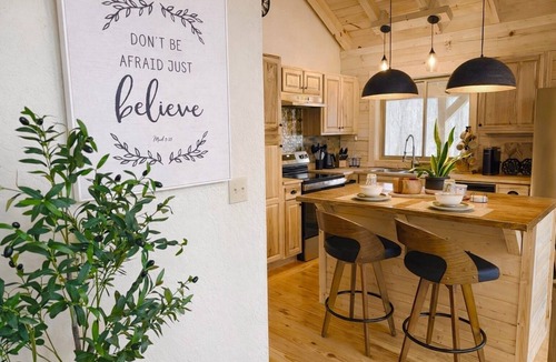 Altamont Cabin | Restful Haven - Hot Tub at Secluded Modern Cabin | Private Trails