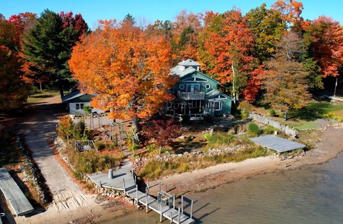 Sault Ste. Marie Cabin | River Cabin at Sweet Retreat Waterfront Escape