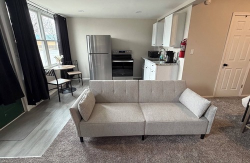 Bay City Apartment | Riverside apartment in Bay City perfect for your next getaway