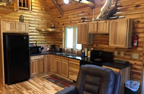 Germfask Cabin | Rustic Log Cabin on the Upper Peninsula in Blaney Park, Michigan
