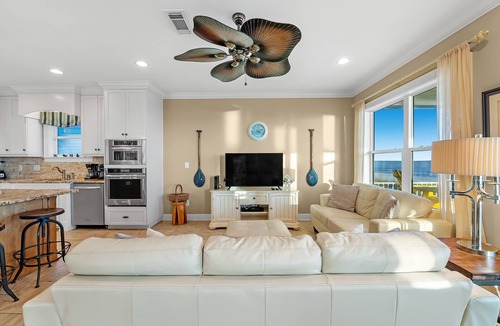 Gulf Shores House | Sea Blue by GSVR | Beachfront Luxury Home w/Private Pool + FREE Activities/Golf