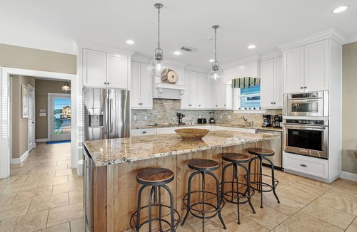 Gulf Shores House | Sea Blue by GSVR | Beachfront Luxury Home w/Private Pool + FREE Activities/Golf