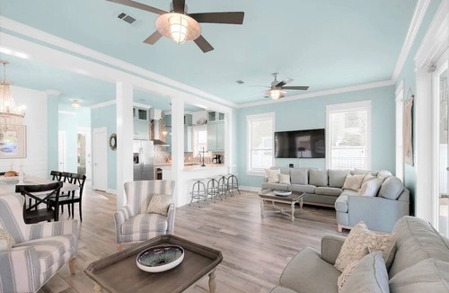 Emerald Waters Village House | Seafoam: Private beach/Golf cart
