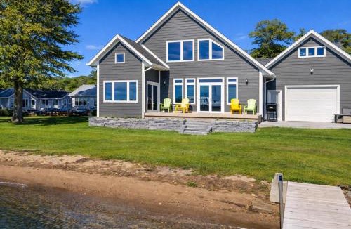 Curtis House | Snowmobile South Manistique Lake Lakeside Luxury