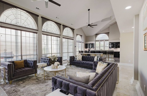 Fayetteville House | Spacious 4bed Lux n Home+GameRoom+LakeVw+Near Trilith Studio & Atlanta Airport.
