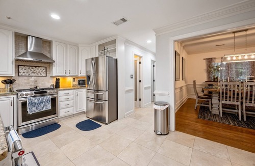 Cartersville House | Spacious 4BR Estate w/Movie Room & Fire Pit