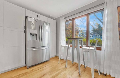 Empire House | Spacious, airy home near Little Glen Lake with gas grill, deck, and new firepit