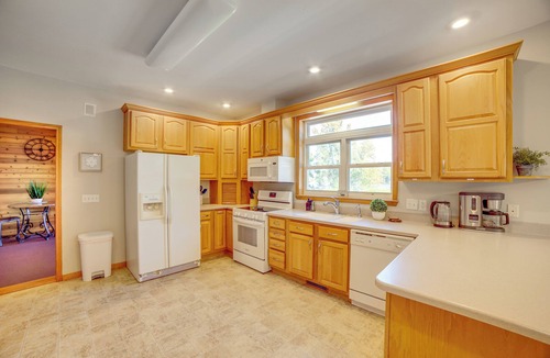 Grand Junction House | Spacious Lakefront Retreat on All-Sports Lake w/Private Dock