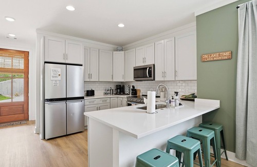 Jacksons' Gap House | Spacious lakefront villa in Jackson’s Gap with private water access, outdoor living, and room for up to 20 guests—perfect for families, groups, and Auburn weekends.