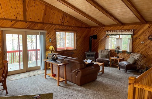 Iron River House | Spacious lakeside cabin in the heart of the Northwoods