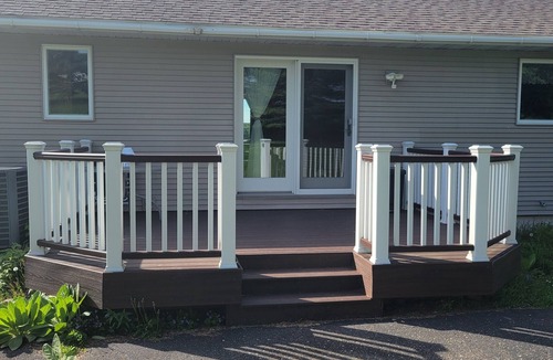Hancock House | Spacious, pet-friendly home in Hancock Twp. Includes indoor sauna!