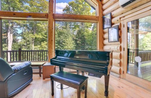Barbeau House | St Marys River Views: Cabin w/Wraparound Deck!