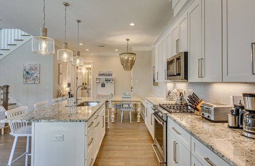 Lakeside at Blue Mountain Beach House | Steps to 30A Beaches! 4BR Coastal Home - Sleeps 12