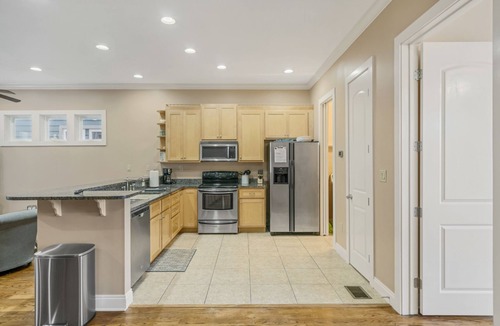 Crescent Beach House | Summer Beach Home, 4 Bed 4 Bath, Sleeps 12! Walk to Beach! Heated Pool!