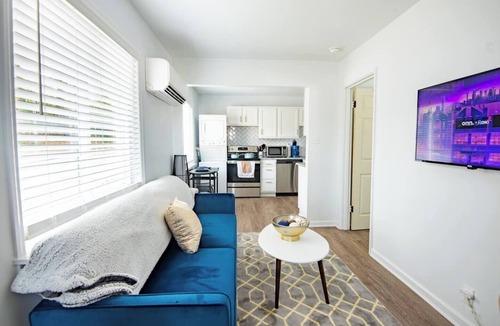 Five Points South Condo | Sunny City Flat | Vulcan’s Hideout A2 | King Bed