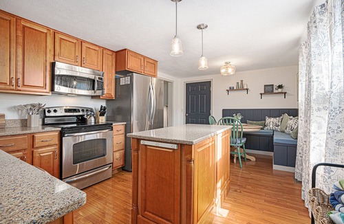 Dowagiac House | SW MI Home With Pool Near Wedding Venues, Lakes, Golf Courses, & Wineries