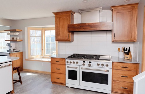 Rome City House | Sylvan Lake escape for 2: private island, indoor hot tub, 84' pier